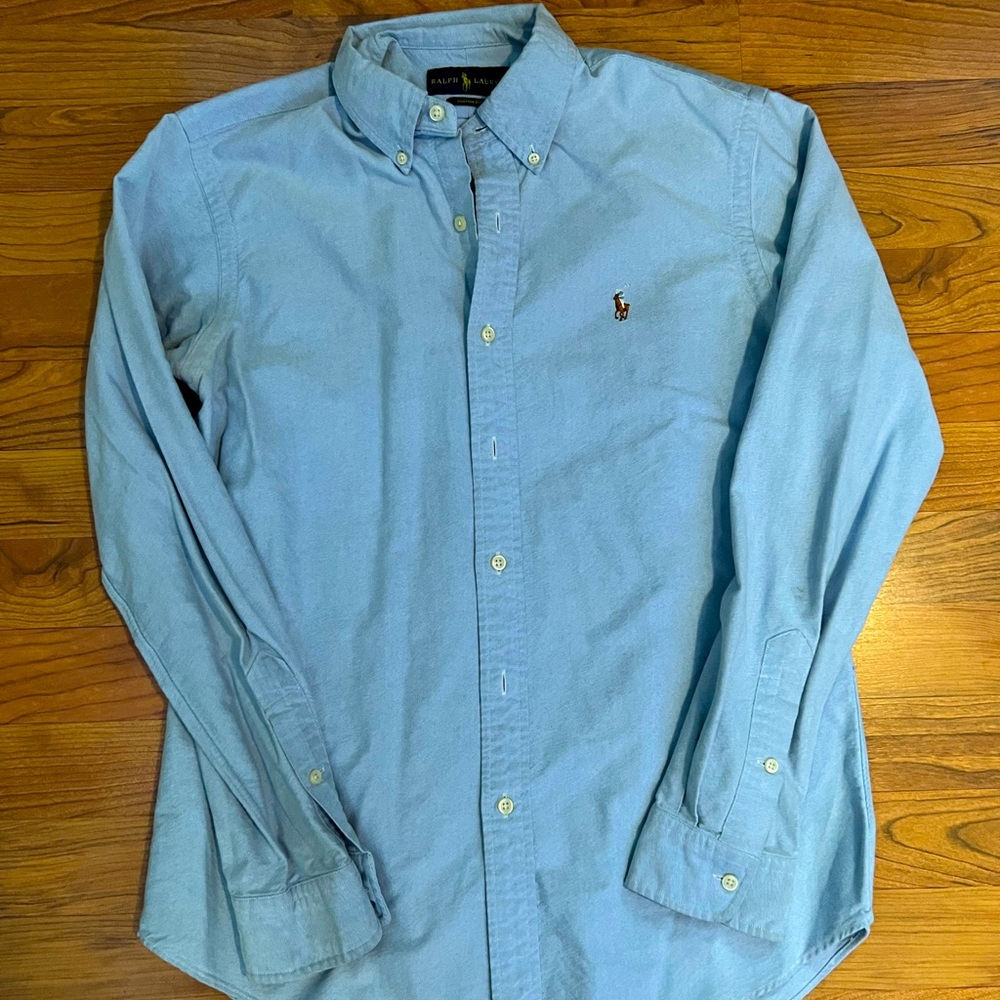 Polo Ralph Lauren Long Sleeve Garment Dyed Oxford Sport Shirt